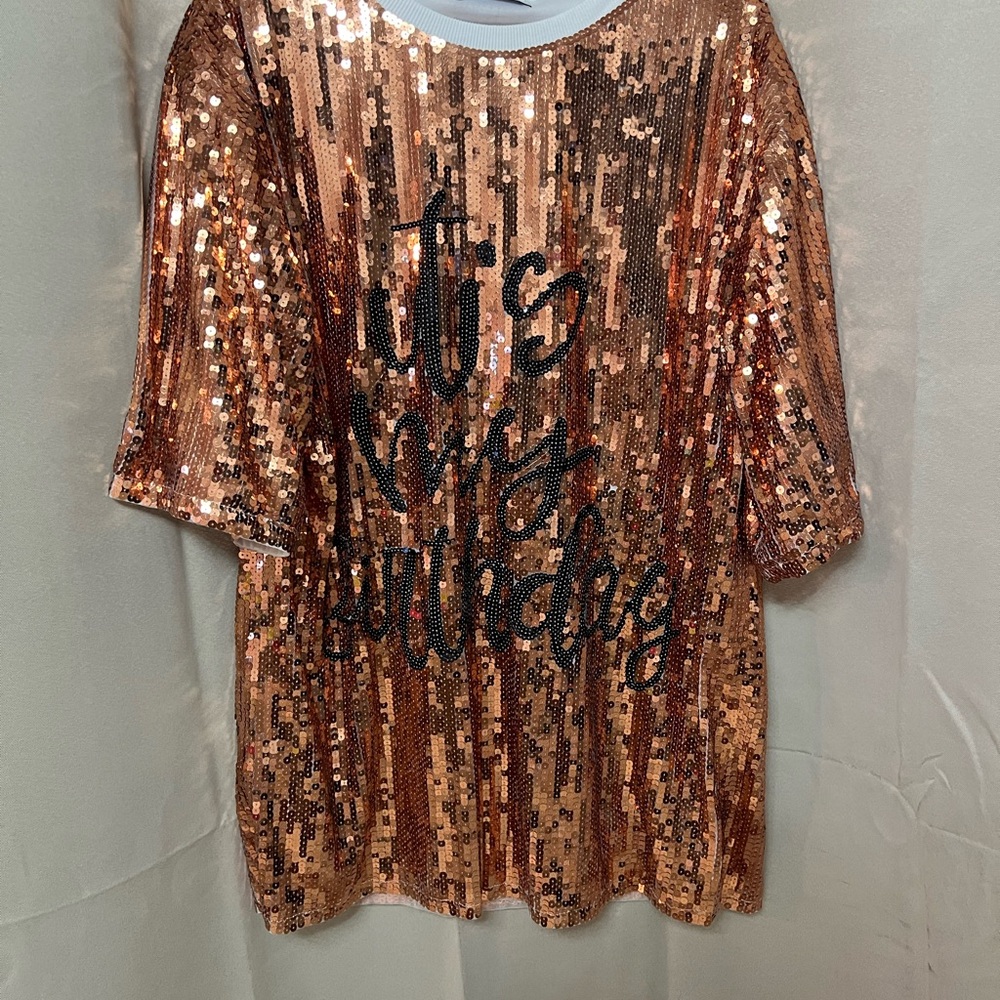It’s My Birthday Sequin dress